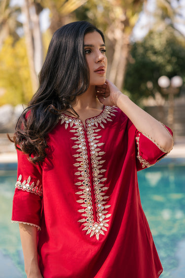 Red Amelia Clothing Humayun Alamgir
