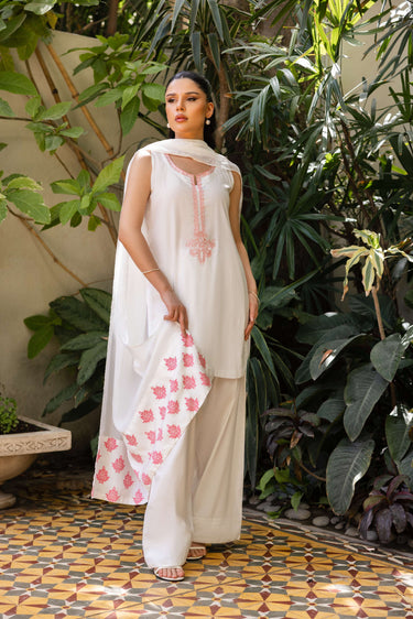 Peony (3PC) Clothing Humayun Alamgir