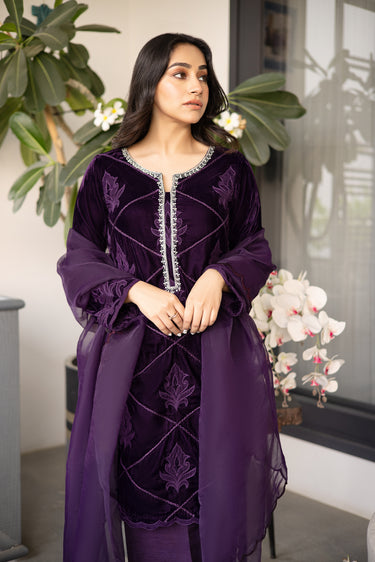 Purple Voilette Clothing humyaunalamgir