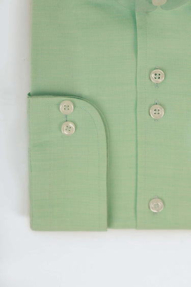 MINT GREEN LINEN SHIRT Humayunalamgir