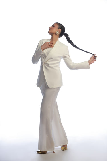 HER WHITE SUIT Clothing humyaunalamgir
