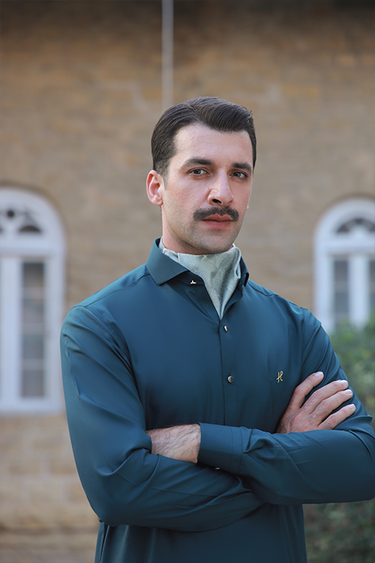 TEAL GREEN WASH N WEAR SHALWAR KAMEEZ Humayunalamgir