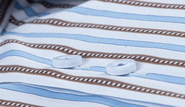 White Stripe Shirt Semi Formal humyaunalamgir