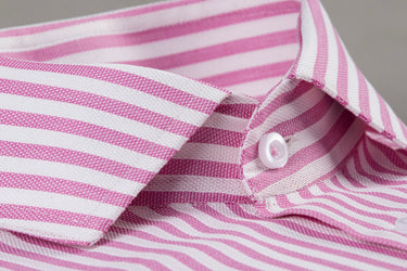 White Pink Stripe Shirt Semi Formal humyaunalamgir