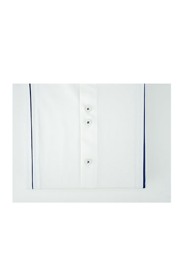 WHITE FOX PLATE SHIRT Humayunalamgir