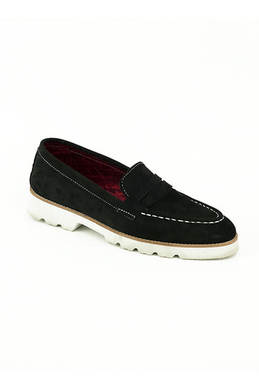 BLACK SUMMER WALK LOAFERS Shoes humyaunalamgir