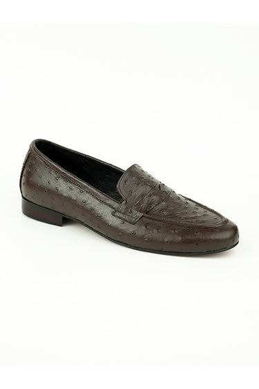 DARK BROWN PENNY LOAFERS Shoes humyaunalamgir