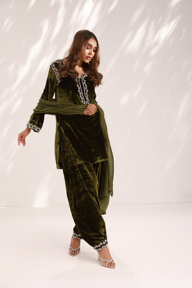 Maiza Shalwar Kameez with Dupatta Clothing Humayun Alamgir
