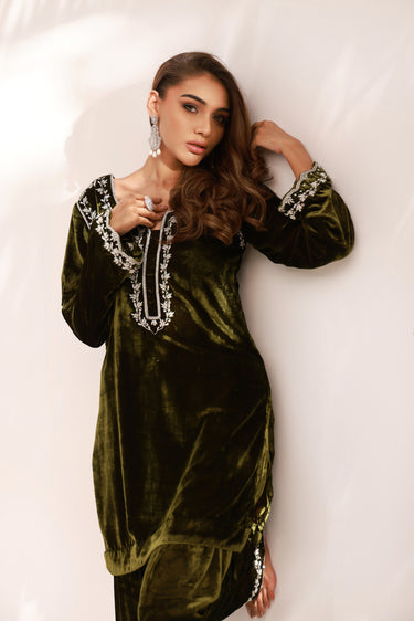 Maiza Shalwar Kameez with Dupatta Clothing Humayun Alamgir