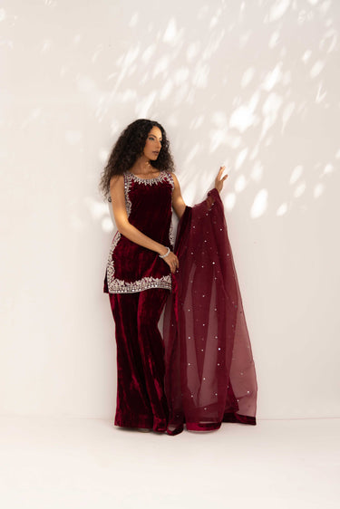 Magenta SET Clothing Humayun Alamgir