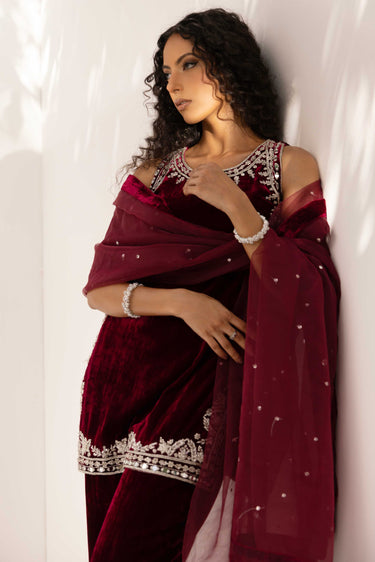 Magenta SET Clothing Humayun Alamgir