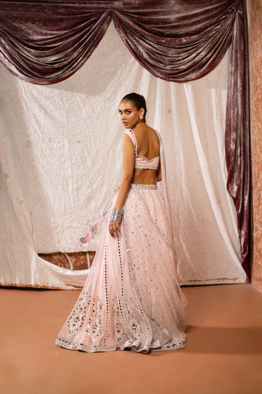 Sitara Sharara Choli with Dupatta Clothing Humayun Alamgir