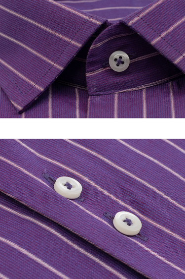 PURPLE STRIPS SHIRT Semi Formal humyaunalamgir