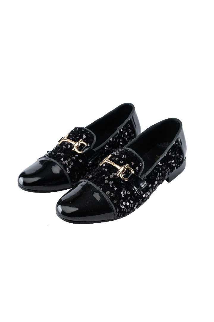 BLACK SEQUENCE  SHOES