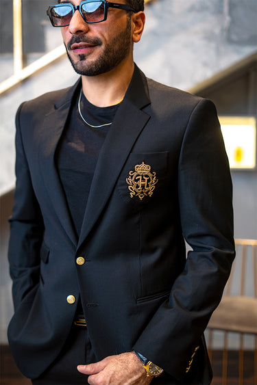 Black Blazer HumayunAlamgir