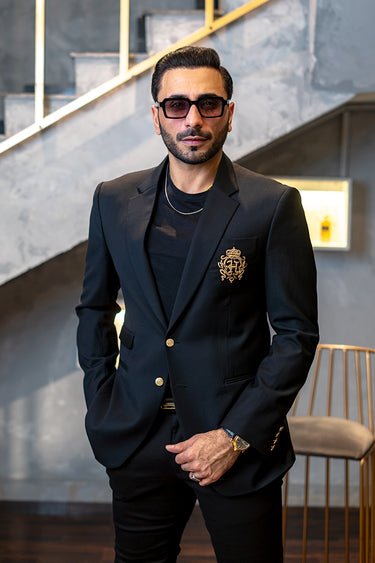 Black Blazer HumayunAlamgir