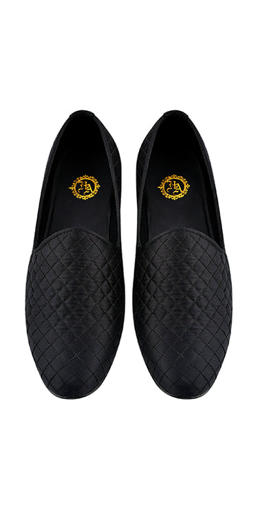 Black Out Texture Pumps Shoes humyaunalamgir