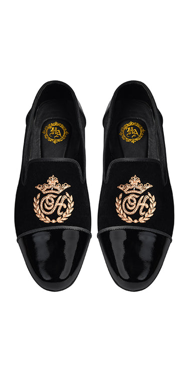 Black Out Pumps Semi Formal Moccasin Shoes humyaunalamgir