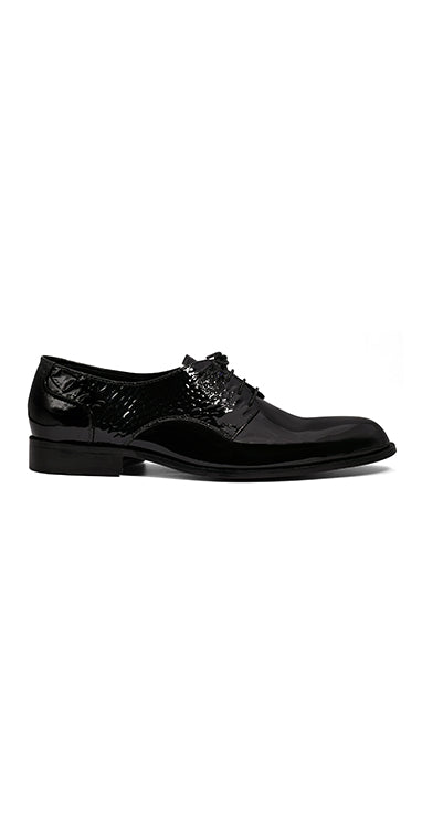 Crocodile Texture  Leather Formal Shoes