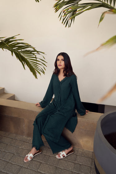 Green Ruffles HumayunAlamgir