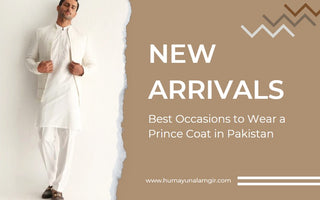 Best Occasions to Wear a Prince Coat in Pakistan