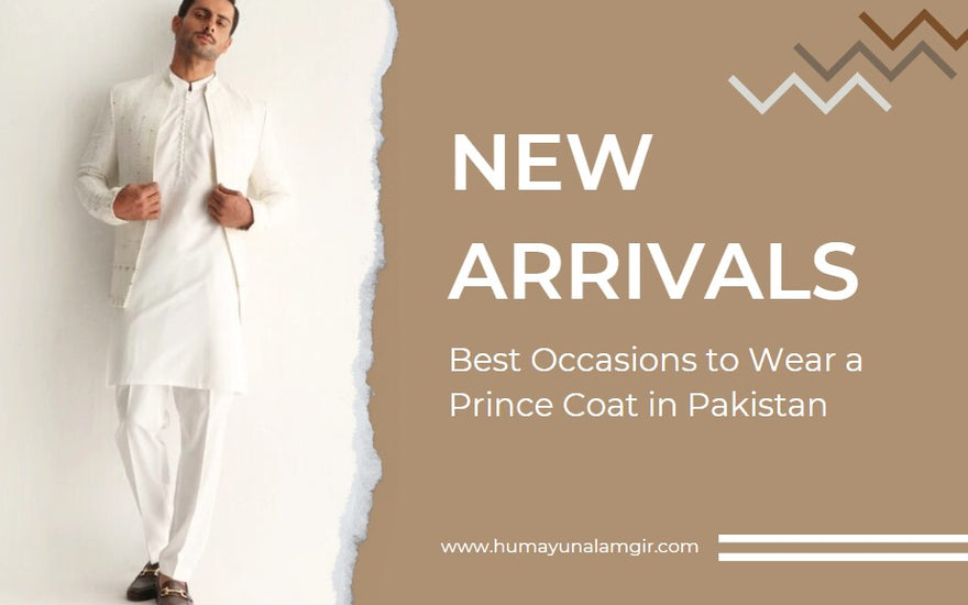 Best Occasions to Wear a Prince Coat in Pakistan