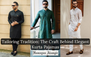 Tailoring Tradition: The Craft Behind Elegant Kurta Pajamas