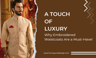 A Touch of Luxury: Why Embroidered Waistcoats Are a Must-Have