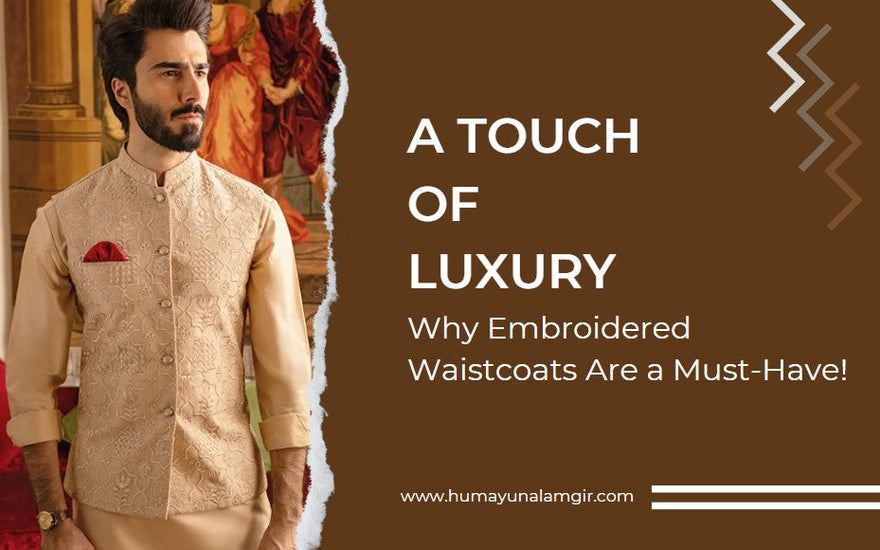 A Touch of Luxury: Why Embroidered Waistcoats Are a Must-Have