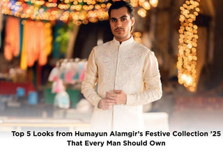 Top 5 Looks from Humayun Alamgir’s Festive Collection ’25 That Every Man Should Own