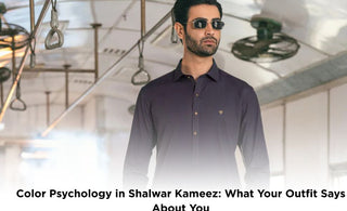Color Psychology in Shalwar Kameez: What Your Outfit Says About You