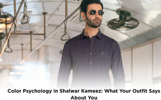 Color Psychology in Shalwar Kameez: What Your Outfit Says About You
