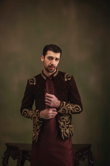 Prince Coat Mehndi Humayunalamgir