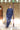 ROYAL BLUE STRETCHABLE KURTA PAJAMA Humayunalamgir