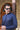 ROYAL BLUE STRETCHABLE KURTA PAJAMA Humayunalamgir