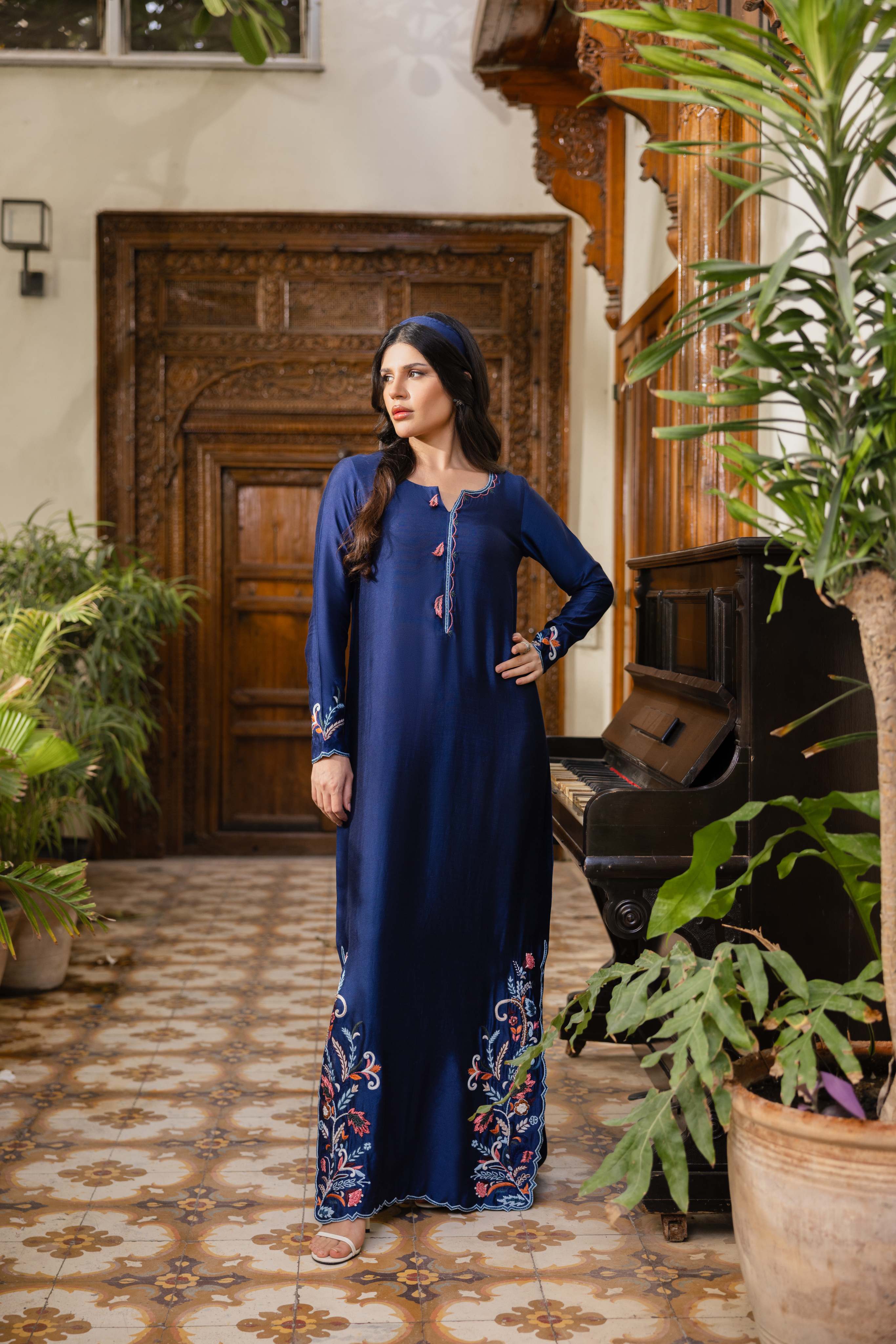 Bluebell Kaftan 1(pc) Clothing Humayun Alamgir