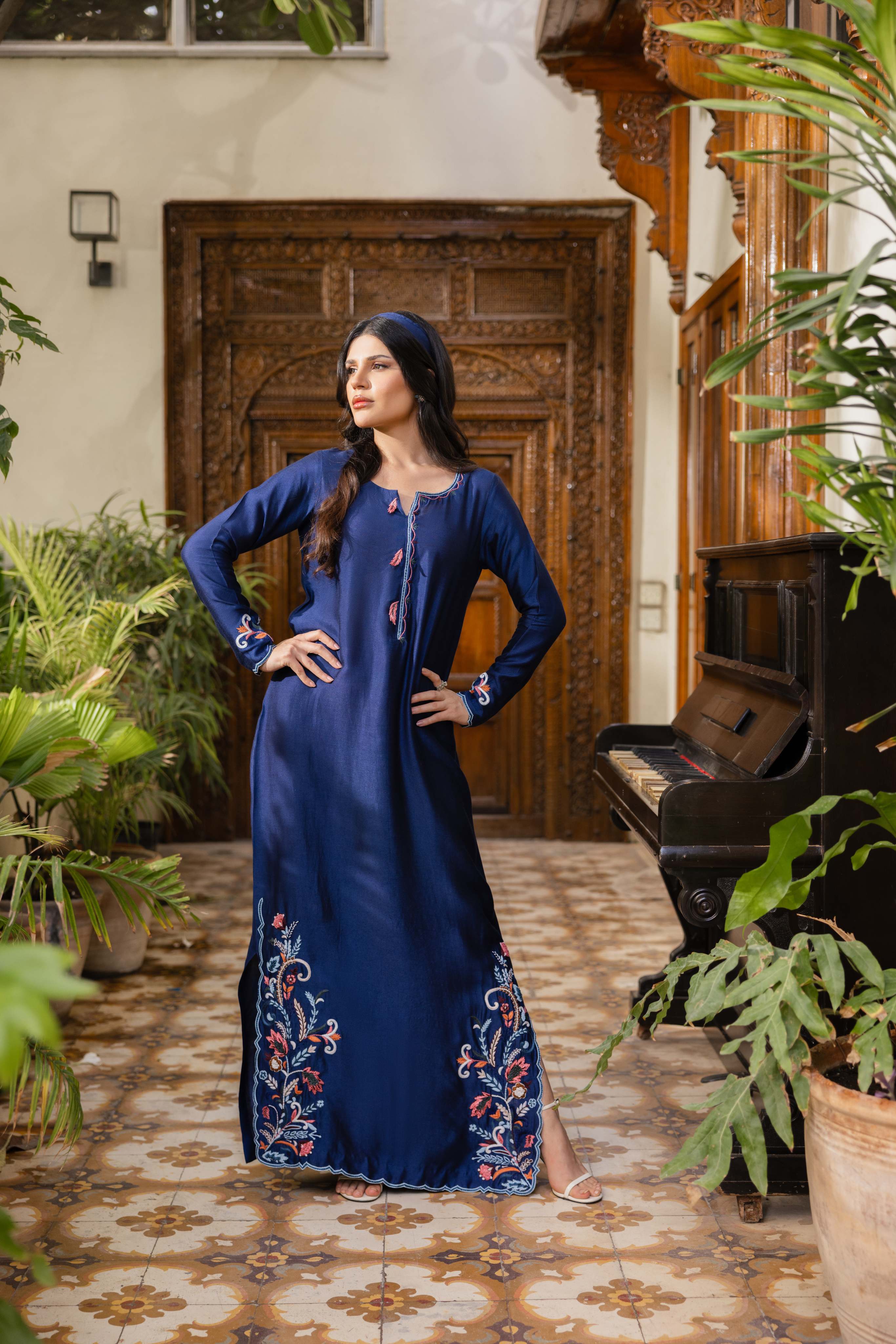 Bluebell Kaftan 1(pc) Clothing Humayun Alamgir