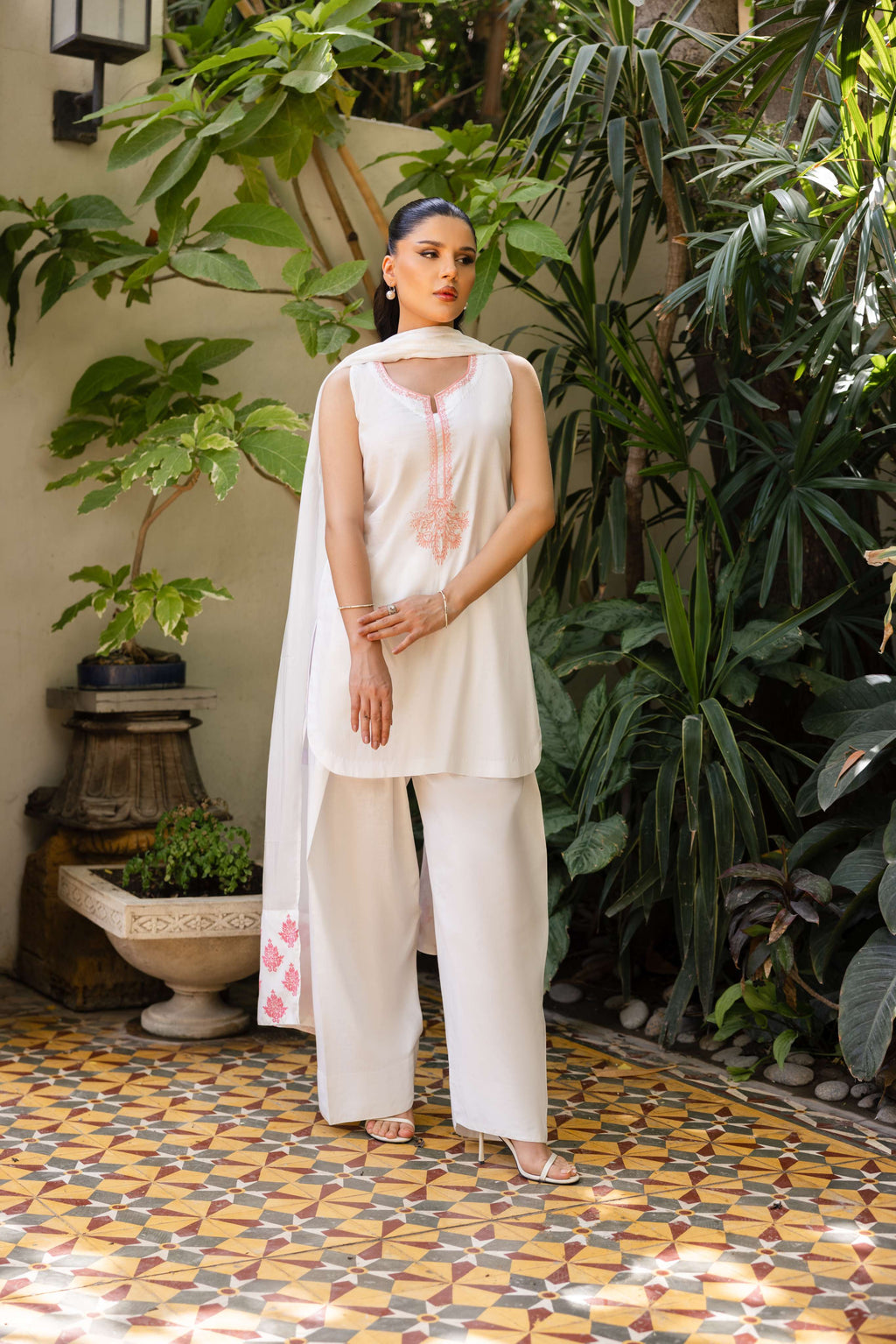 Peony (3PC) Clothing Humayun Alamgir