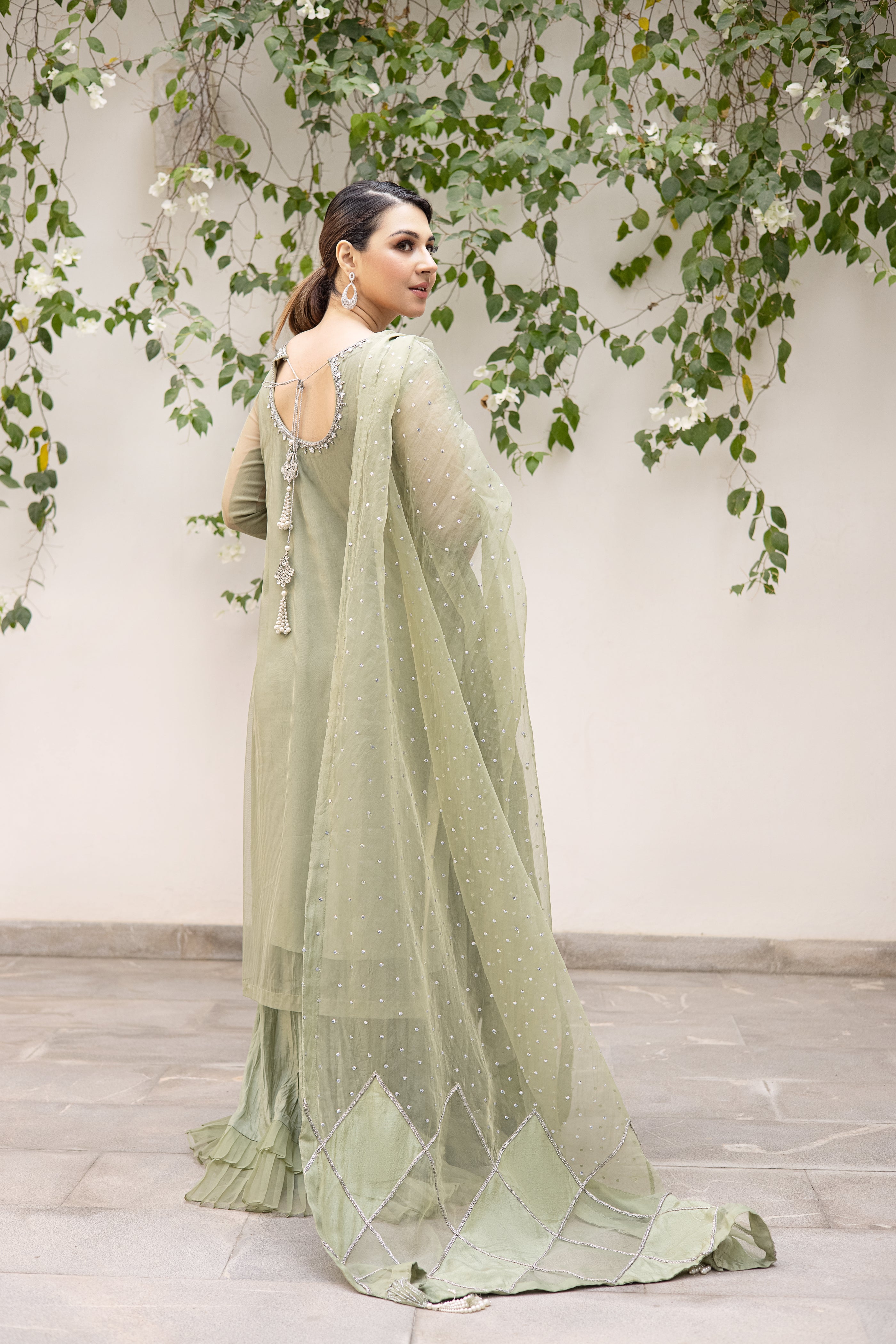 Mint Green Dress Clothing humyaunalamgir
