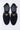 Black velvet sandal