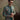 Dark Green Multi Colour Hand Work Front Open Prince Coat humyaunalamgir