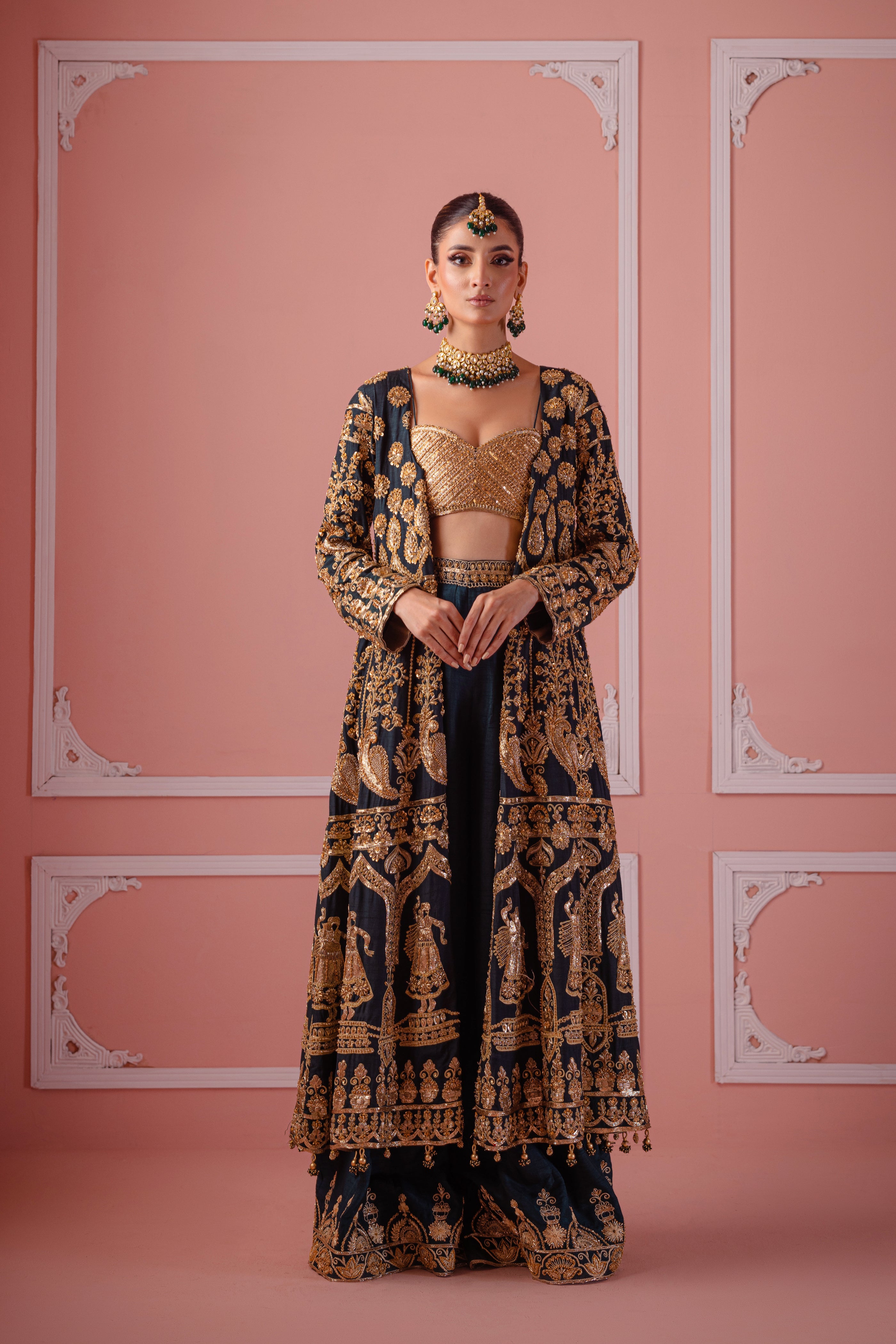 Mumtaz Humayunalamgir XS LEHANGA PISHWAS DUPATTA