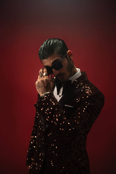 AUREN – THE ROYAL PURPLE TUXEDO Humayunalamgir