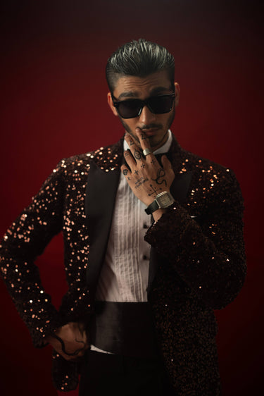 AUREN – THE ROYAL PURPLE TUXEDO Humayunalamgir