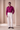 Raspberry Linen Shirt - H Logo Humayun Alamgir