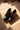 Black Croco-Textured leather shoes Humayun Alamgir