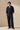 Black Linen Cord Set - H Logo Humayun Alamgir