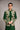 Emerald Green Embroidered Prince Coat