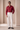 Red Linen Shirt - H Logo Humayun Alamgir