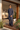 Teal Grey Chambray wash n wear Kurta Pajama Luxury Formal Humayun Alamgir